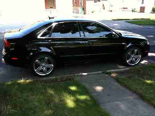 2006 black on black audi a4, image 2