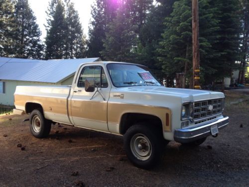 1977 chevy pick up scottsdale 200 4 x 4