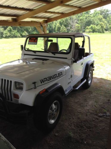 1993 jeep wrangler base sport utility 2-door 2.5l