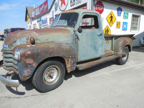 1950 chevy pickup truck original patina make a rat rod or shop truck