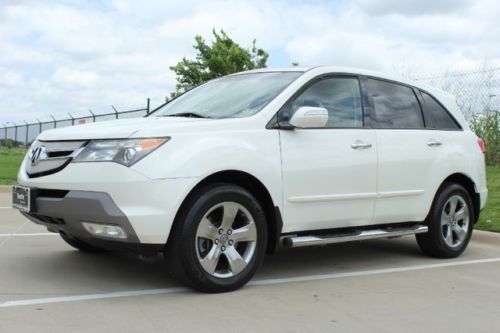 2007 acura mdx , tech pkg , nav loaded, 1 owner , 2.29% wac
