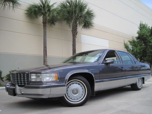 Stunning 1994 cadillac fleetwood brougham, female owned 42k original miles