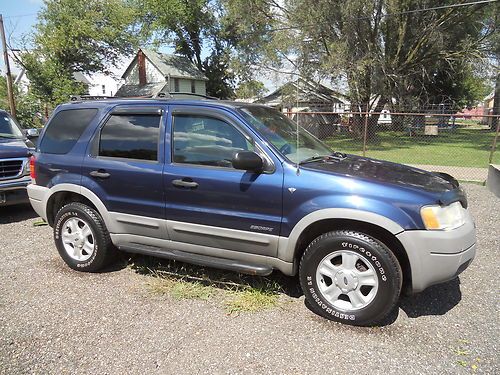 2002 ford escape xlt sport utility 4-door 3.0l 4x4 mechanics special -no reserve