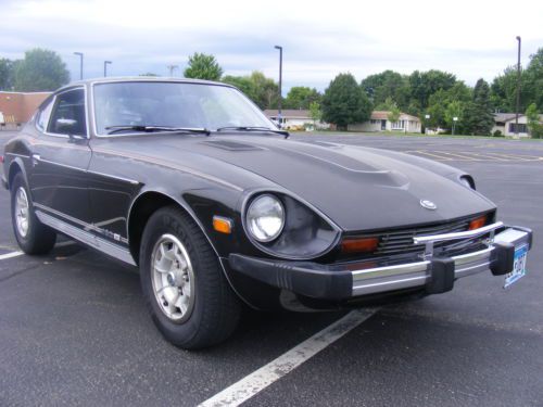 1978 datsun 280z black pearl