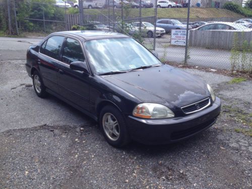 1997 honda civic ex sedan 4-door 1.6l - great running  - no reserve!!!