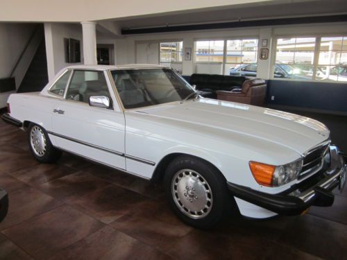 1989 mercedes-benz 560sl convertible 2-door 5.6l, original 47k miles