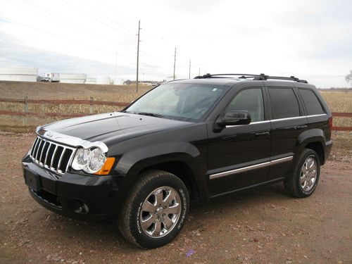 2008 jeep grand cherokee limited 4x4 hemi loaded only 69k miles