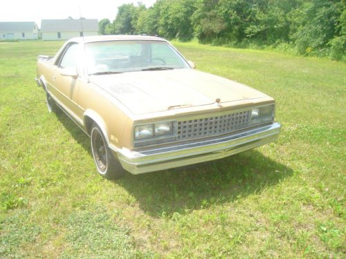 1987 chevrolet el camino base standard cab pickup 2-door 5.0l