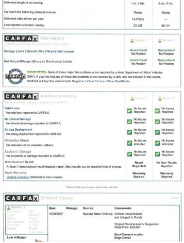 2008 VERACRUZ SE LEATHER SUNROOF 7 PASSENGER CARFAX CERTIFIED GREAT CONDITION, US $12,988.00, image 44