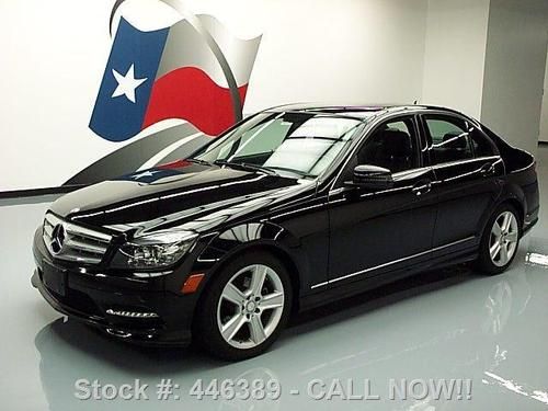 2011 mercedes-benz c300 sport automatic sunroof 21k mi texas direct auto