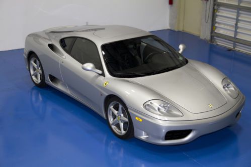 2000 ferrari 360 modena 19k miles full belt &amp; complete serv. just done clean car