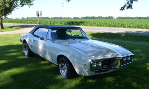 1967 firebird convertible no reserve