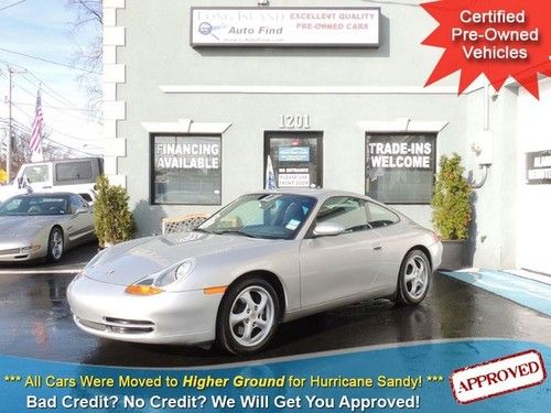 99 porsche 911 carrera leather 6 speed sunroof cd cruise we finance!!!