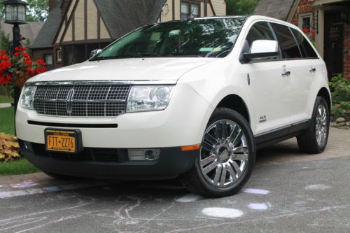 &#039;08 lincoln mkx-limited edition-white chocolate - $16650
