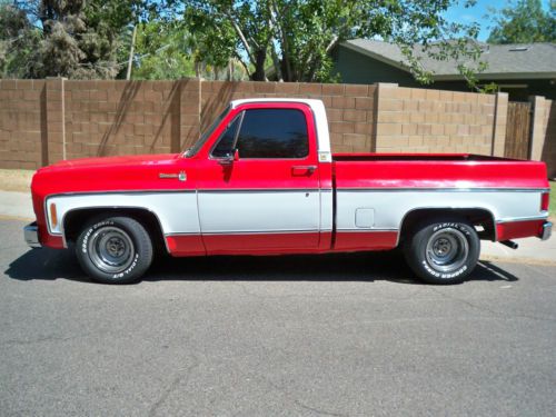 1979 chevy silverado original 454, 73,000 miles rust free arizona truck.