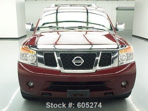 2011 NISSAN ARMADA PLATINUM SUNROOF NAV DVD 20'S 61K MI TEXAS DIRECT AUTO, US $30,780.00, image 2