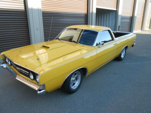 1968 ford ranchero restored gt trim