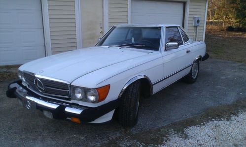 1986 mercedes 560 sl roadster runs great