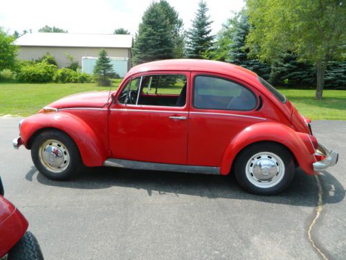 1972 volkswagen super beetle base 1.6l