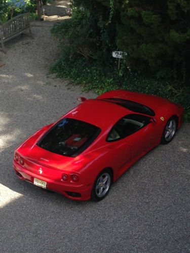 FERRARI 360 MODENA ,RED,SABBIA,RED STICHING,THROUGHOUT FULLY LOADED, image 12