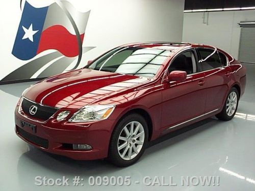 2006 lexus gs300 awd sunroof nav rear cam climate seats texas direct auto