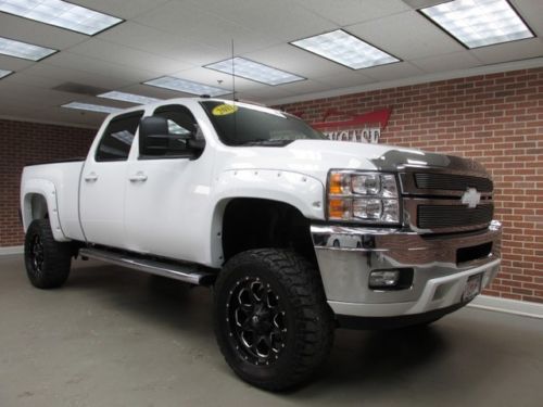 2011 chevrolet silverado 3500 srw ltz navigation duramax diesel allison leather