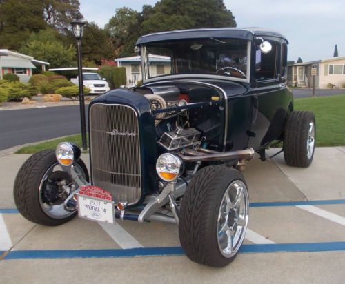 1931 model a ford --- highboy coupe hot rod