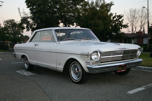 All original 1962 chevrolet chevy ii 400 series nova 2 door sport hardtop