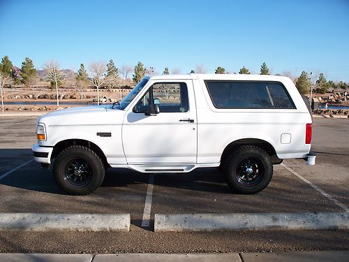 1996 ford bronco xlt sport package