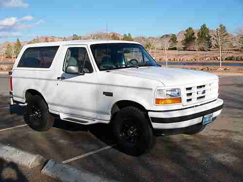 1996 Ford Bronco XLT Sport Package, US $7,500.00, image 2