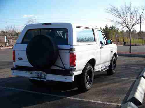1996 Ford Bronco XLT Sport Package, US $7,500.00, image 5