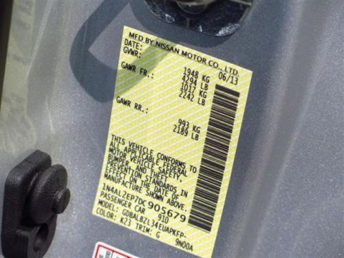 2013 Nissan Altima 2.5 S, US $22,443.00, image 5