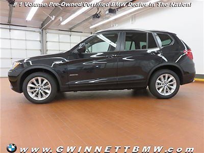 Xdrive28i low miles suv automatic gasoline 2.0l twinpower turbo in-l black sapph