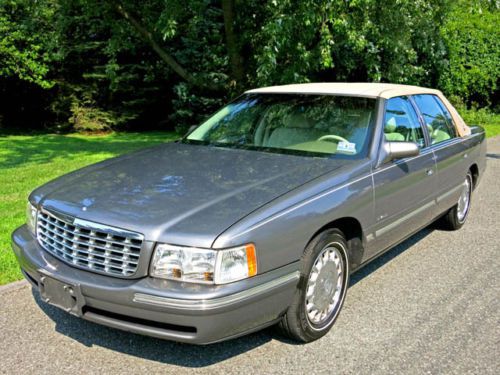 1998 cadillac deville very clean senior owned  no reserve!