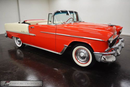 1955 chevrolet belair convertible 265 v8 3 speed