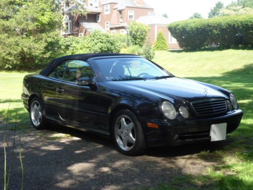 2001 mercedes clk 430 convertible - designo edition