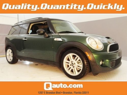 2011 mini cooper clubman s-only 45,548 miles-sweet ride ladys!!!