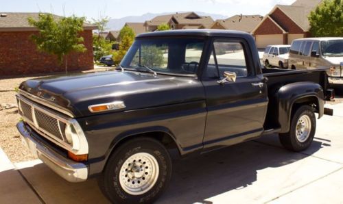 Classic 1970 ford f100 flare-side/step-side pick-up truck