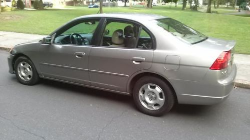 2003 honda civic lx electric hybrid awesome gas mileage nr no reserve low miles