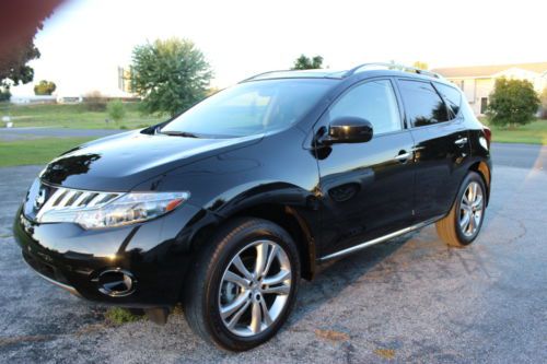 2010 nissan murano le loaded! awd 4x4 hail damage salvage rebuildable no reserve