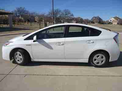 2011 Toyota Prius II 38K White Mi 50 MPG White Gray AUX/MP3 Hybrid, US $19,900.00, image 3