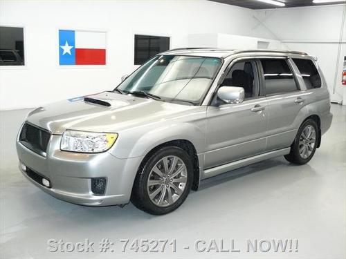 2007 subaru forester sports 2.5 xt awd/4x4 sunroof 64k texas direct auto