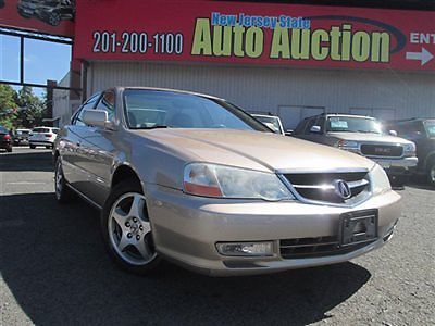 02 acura tl 3.2 carfax certified leather sunroof pre owned damage on trunk rear