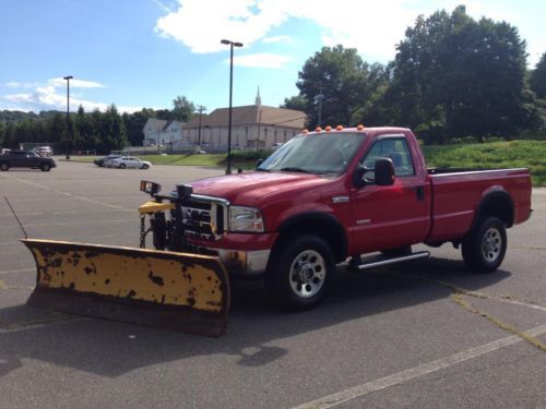 Snow plow - 4x4 - powerstroke turbo diesel - low miles - no reserve