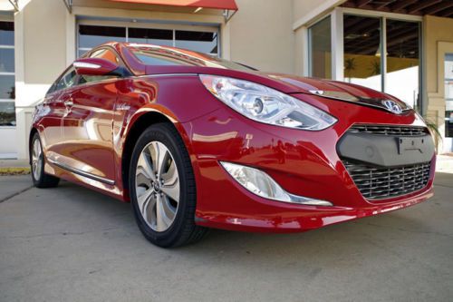 2013 hyundai sonata hybrid limited, only 309 miles, navigation, leather, more!