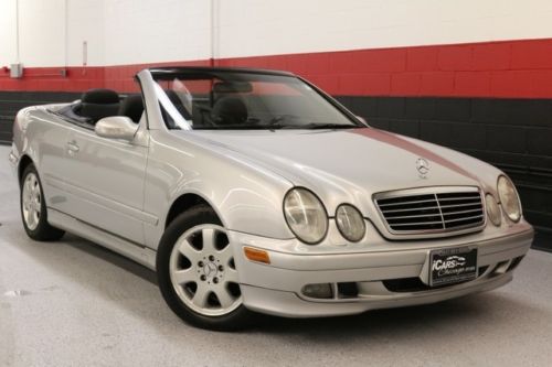 2003 mercedes benz clk320 convertible xenon lights heated seats k4 pkg low miles