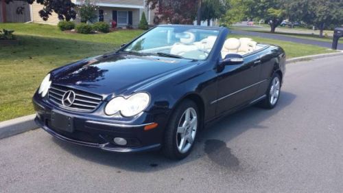 2005 mercedes-benz clk500 base convertible 2-door 5.0l