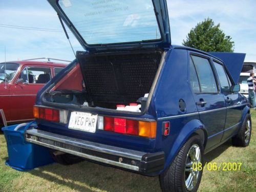 1984 Volkswagen VW Rabbit diesel new paint, no rust, image 11