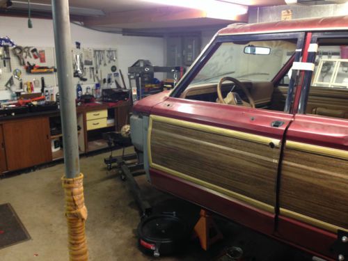 1987 jeep grand wagoneer base sport utility 4-door 5.9l