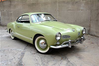 1962 volkswagen karmann ghia type 14 coupe
